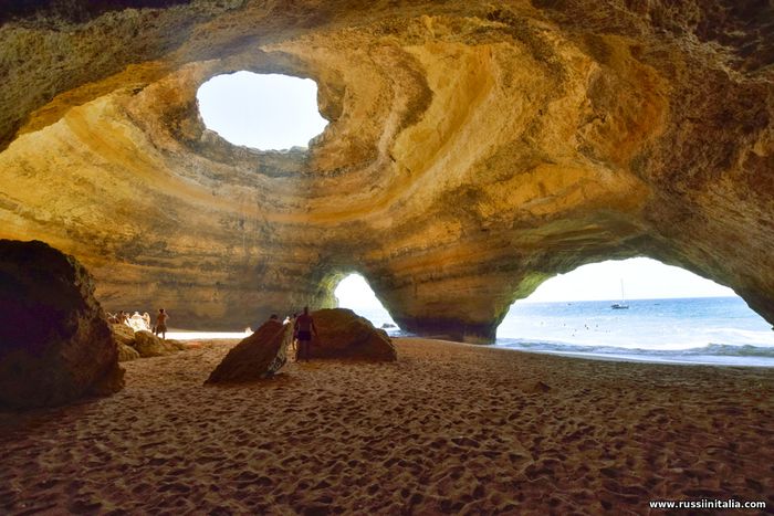 Grutas Benagil Algarve Portugallo